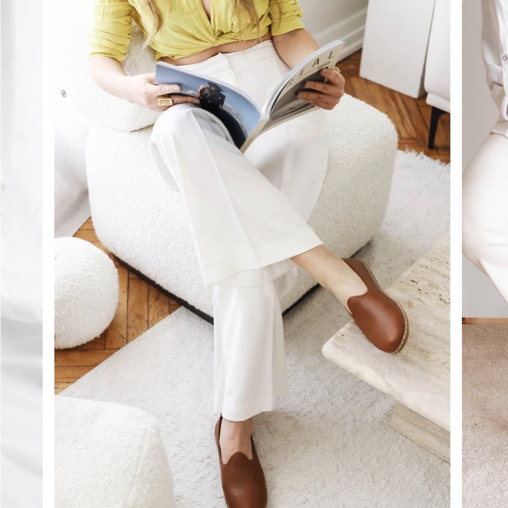 Charix safari nubuck slip ons in nude